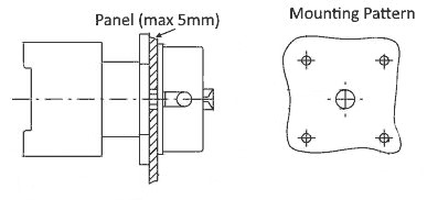 Four Hole Mount Diagram
